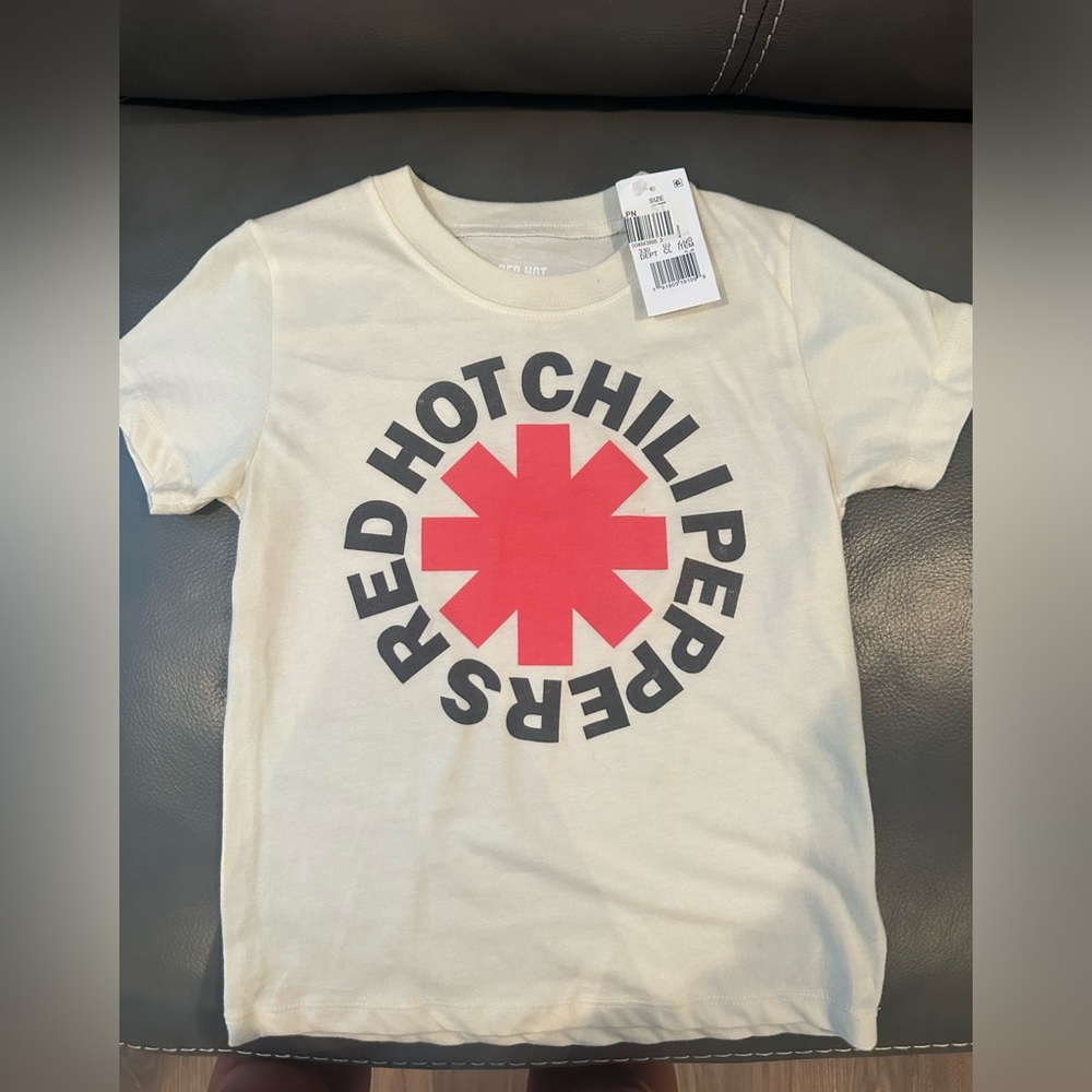 NWT boys Red Hot Chili Peppers tshirt